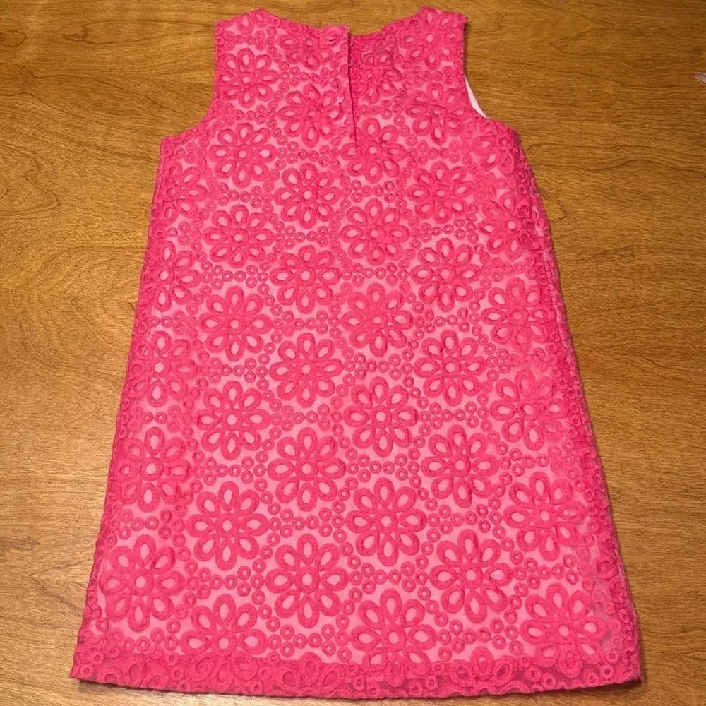 Gymboree Pink Dress with Embroidered Flowers
